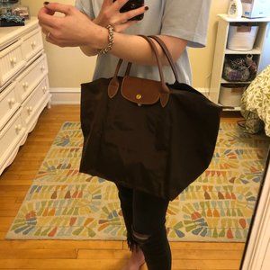 Longchamp Le Pliage Top Handle Tote - medium